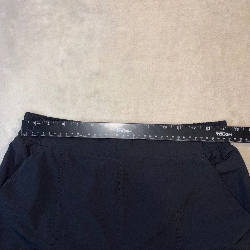 Fabletics Women Black Wide Leg Elastic Waist Active Travel Pants PT2500682 M REG - Picture 5 of 10